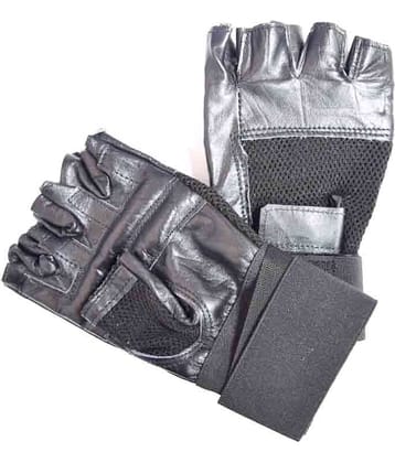Skyfitness Black Gym Gloves