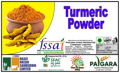 Turmeric Powder 500 gm - Premium Haldi Spice