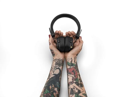 Marshall Major IV Wireless Bluetooth On Ear Headphone with Mic