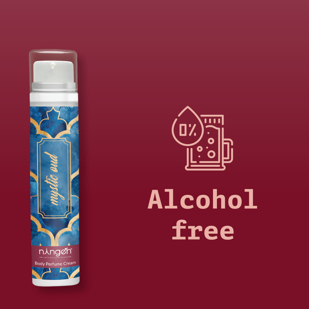 Ningen Mystic Oud Body Perfume Cream | Agarwood Luxury Perfume | Non-Alcoholic Body Perfume Cream