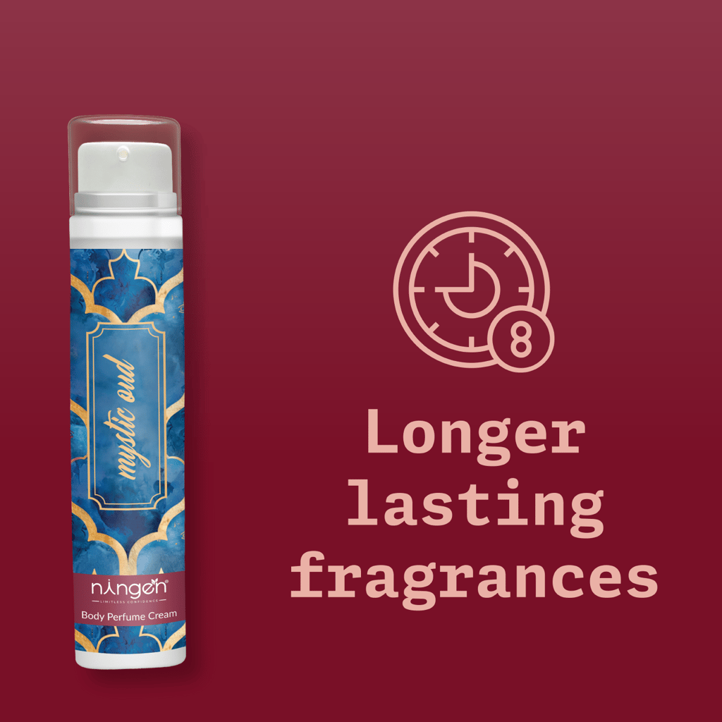 Ningen Mystic Oud Body Perfume Cream | Agarwood Luxury Perfume | Non-Alcoholic Body Perfume Cream