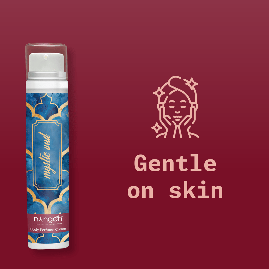 Ningen Mystic Oud Body Perfume Cream | Agarwood Luxury Perfume | Non-Alcoholic Body Perfume Cream