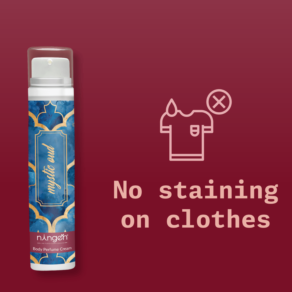 Ningen Mystic Oud Body Perfume Cream | Agarwood Luxury Perfume | Non-Alcoholic Body Perfume Cream