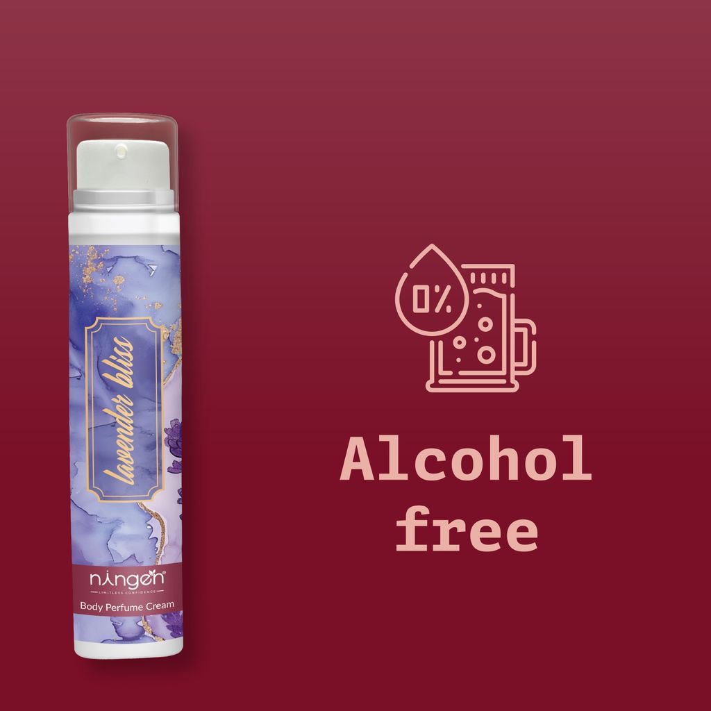 Lavender Body Perfume for Calmness | Lavender Perfume Cream | Non-Alcoholic Perfume | Aromatic Bliss