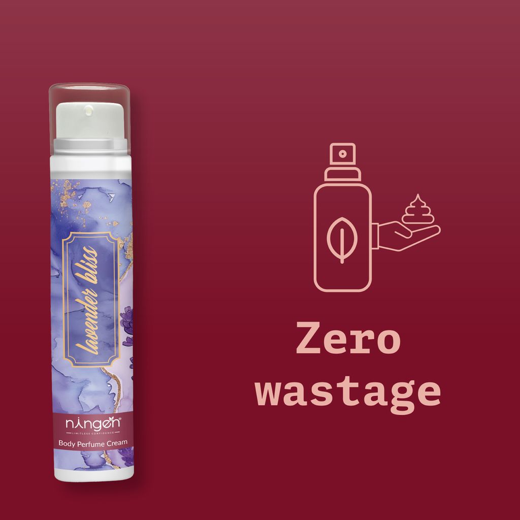 Lavender Body Perfume for Calmness | Lavender Perfume Cream | Non-Alcoholic Perfume | Aromatic Bliss