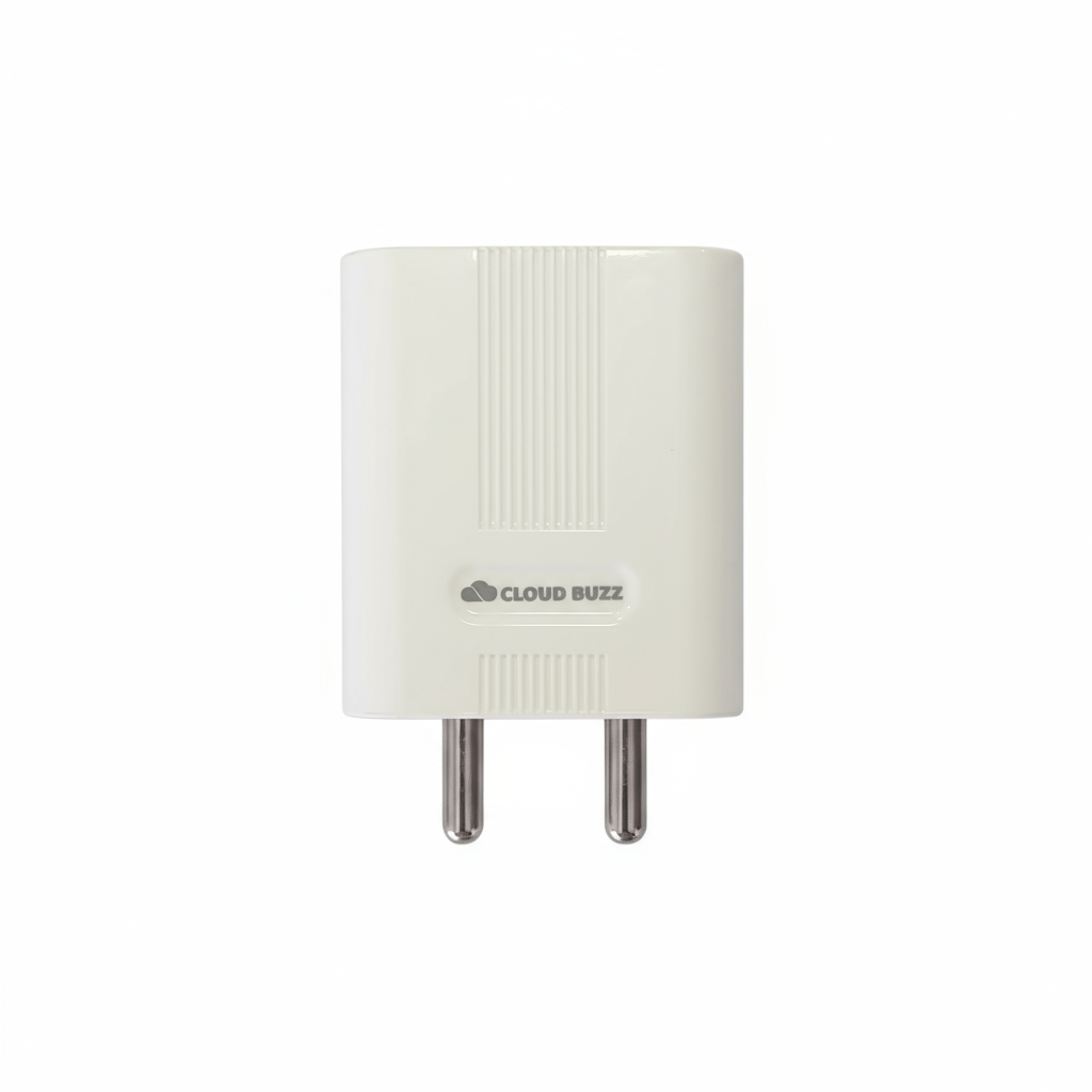 CLOUD BUZZ 15W Smart Charger with USB Cable - Battery Protection