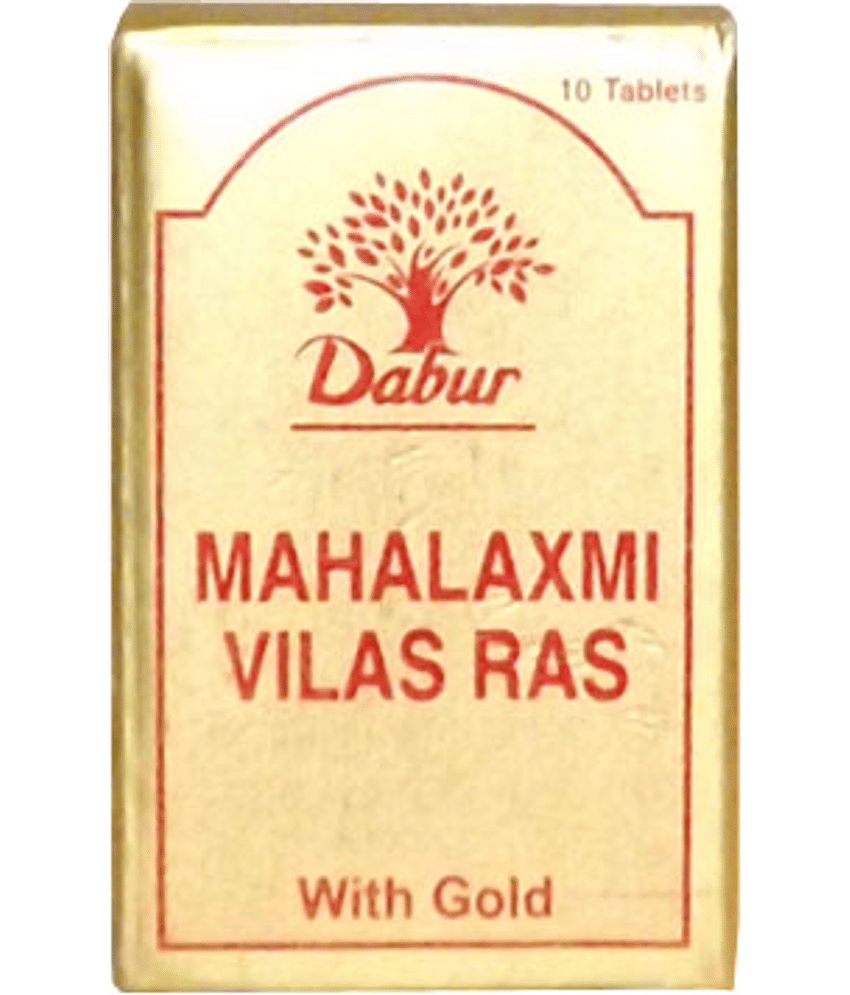 DABUR MAHALAXMI VILAS RAS 10. TABS WITH GOLD