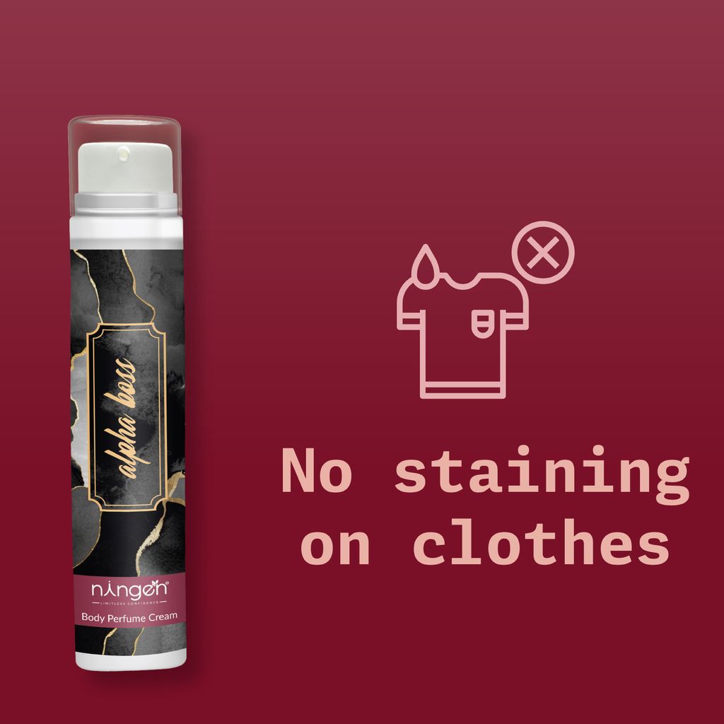 Ningen Alpha Boss Perfume Cream | Masculine Body Perfume for Men's, Boy's | Long Lasting Men's Body Perfume