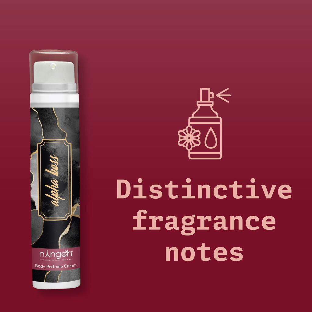 Ningen Alpha Boss Perfume Cream | Masculine Body Perfume for Men's, Boy's | Long Lasting Men's Body Perfume