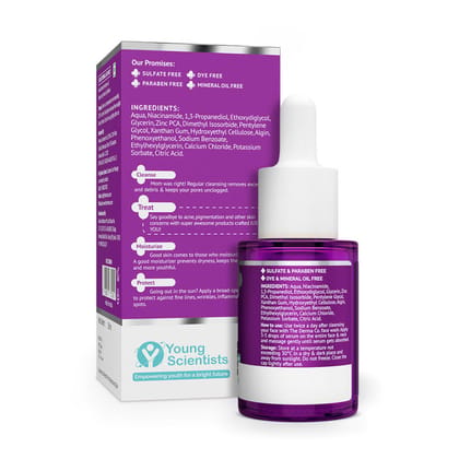 The Derma Co 10% Niacinamide Face Serum For Acne Marks (30ml)