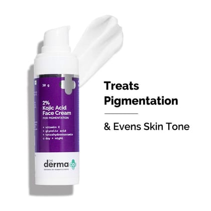 The Derma Co 2% Kojic Acid Face Cream For Pigmentation (30g)