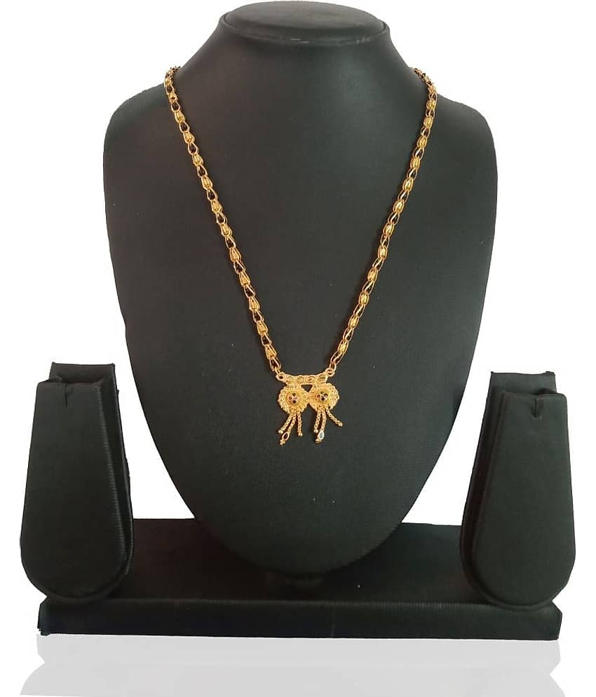 KRIMO Gold Plated Letest & Designer Mangalsutra For Women-100337