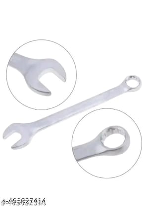 Chrome Vanadium Steel Combination Spanner Set with Maxi-Drive System, Anti-Slip, Metric