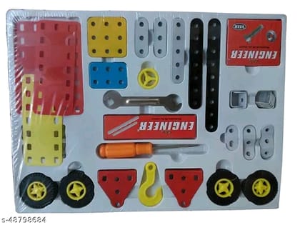 VEER Kids Engineer Construction Building Blocks Set