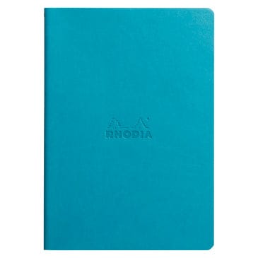 Rhodia Sewn spine notebook A5-Turquoise