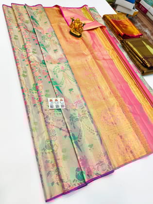 Kanjeewaram Tissue Style 16-Tissue