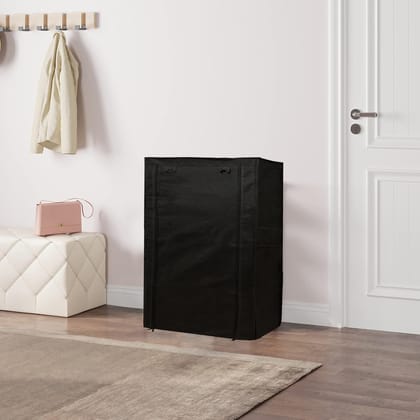 4-Layer Dustproof Cover for Shoe Rack – Zip-Fabric Non-Woven, Foldable 4-Layer Dustproof Cover for Shoe Rack – Zip-Fabric Non-Woven, Foldable