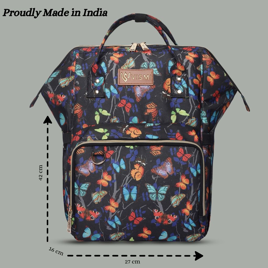 VISMIINTREND Diaper Backpack for Mother | Water Resistant | Anti Theft | Maternity Travel Backpack | Baby Shower Gift for | Girl | Boy