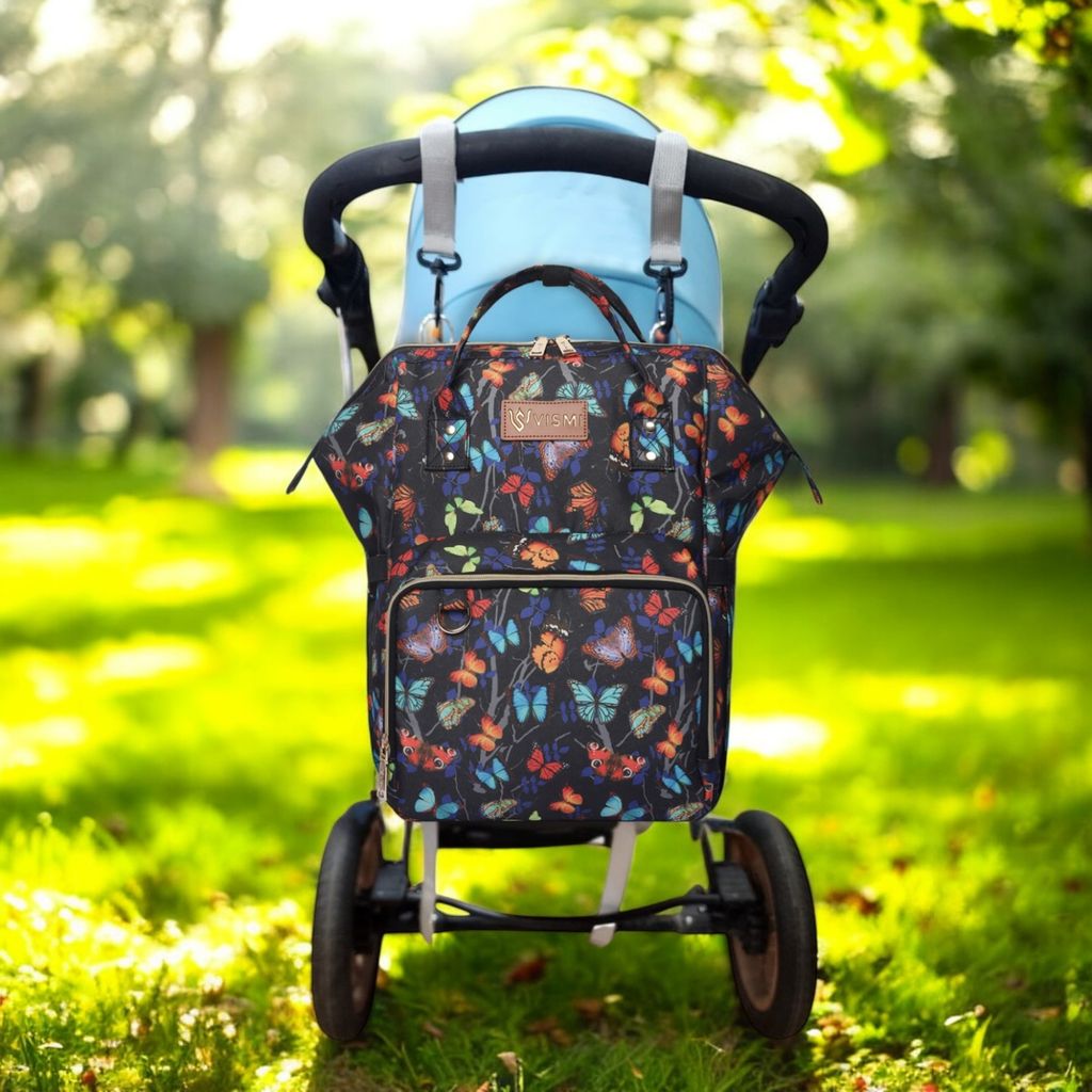 VISMIINTREND Diaper Backpack for Mother | Water Resistant | Anti Theft | Maternity Travel Backpack | Baby Shower Gift for | Girl | Boy