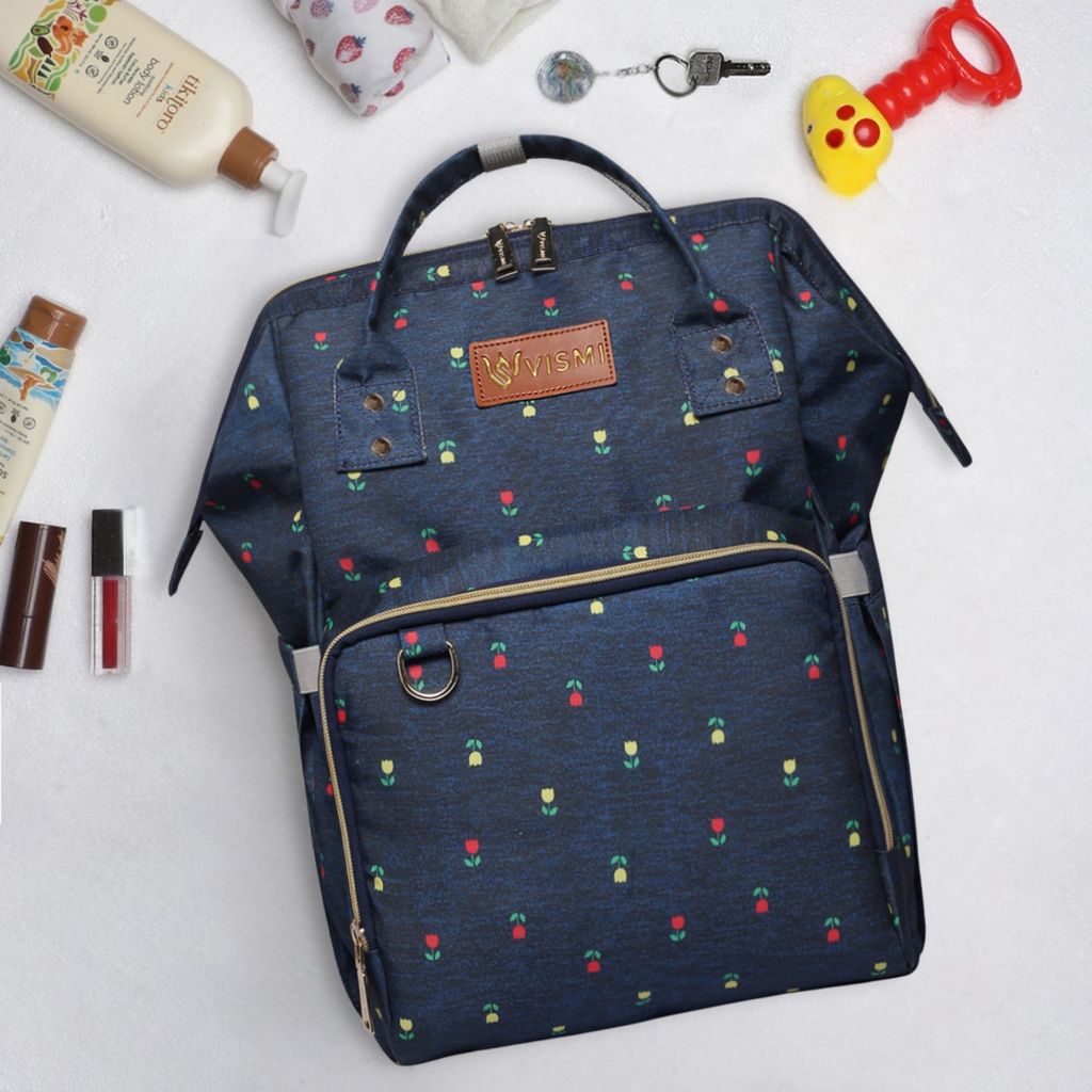 VISMIINTREND Diaper Backpack for Mother | Water Resistant | Anti Theft | Maternity Travel Backpack | Baby Shower Gift for | Girl | Boy