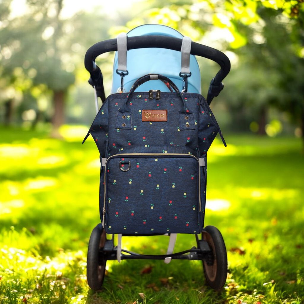 VISMIINTREND Diaper Backpack for Mother | Water Resistant | Anti Theft | Maternity Travel Backpack | Baby Shower Gift for | Girl | Boy