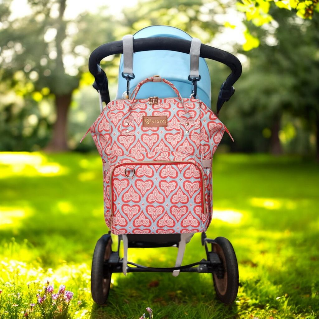 VISMIINTREND Diaper Backpack for Mother | Water Resistant | Anti Theft | Maternity Travel Backpack | Baby Shower Gift for | Girl | Boy