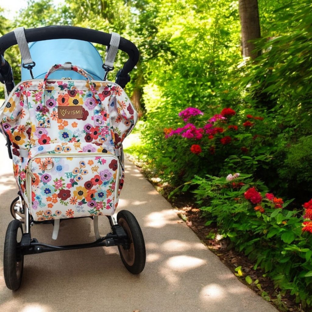 VISMIINTREND Diaper Backpack for Mother | Water Resistant | Anti Theft | Maternity Travel Backpack | Baby Shower Gift for | Girl | Boy