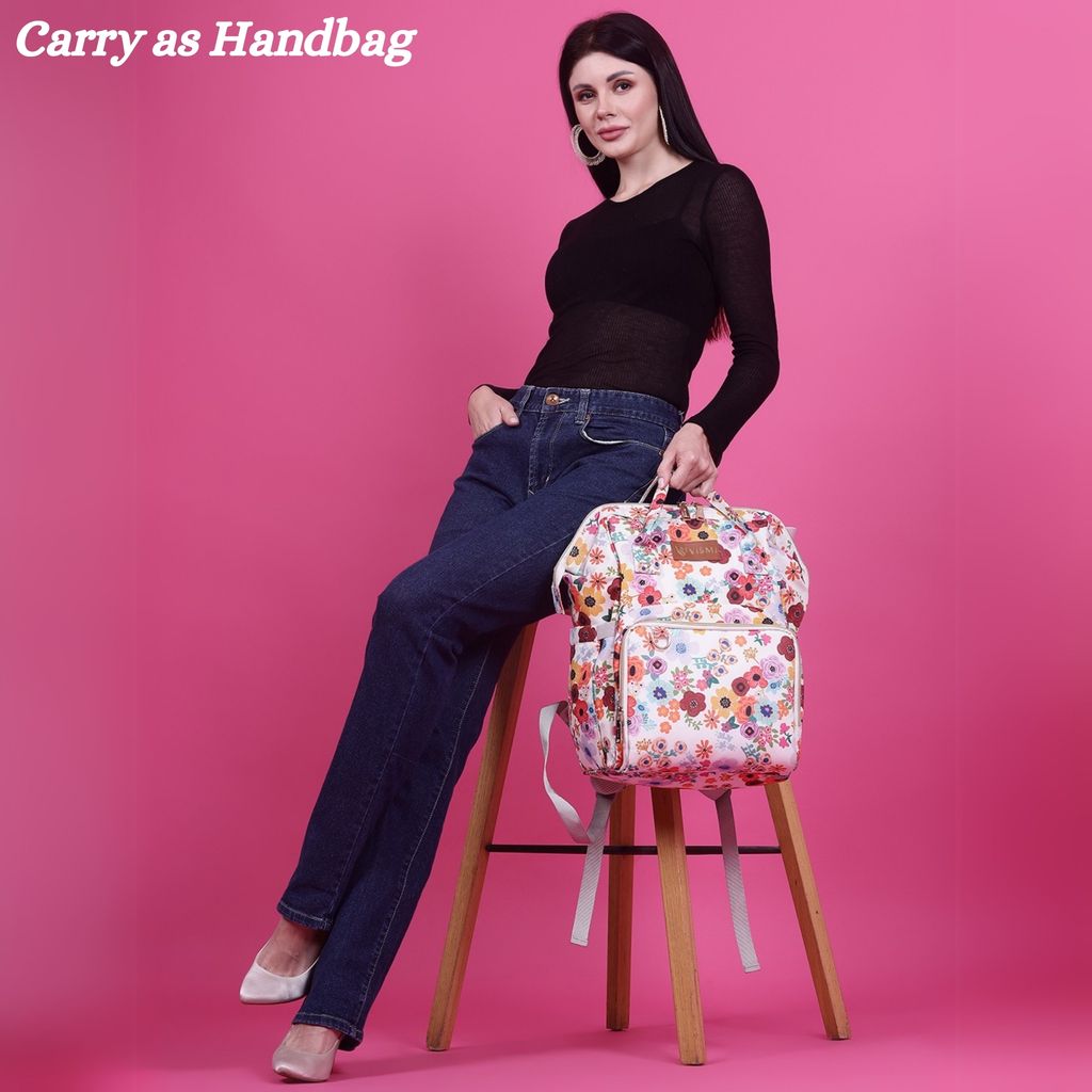 VISMIINTREND Diaper Backpack for Mother | Water Resistant | Anti Theft | Maternity Travel Backpack | Baby Shower Gift for | Girl | Boy