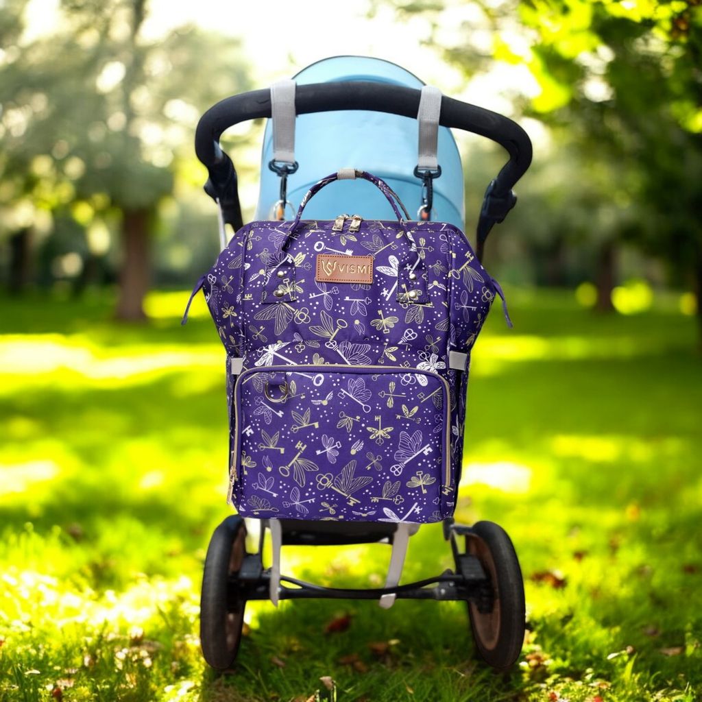 VISMIINTREND Diaper Backpack for Mother | Water Resistant | Anti Theft | Maternity Travel Backpack | Baby Shower Gift for | Girl | Boy