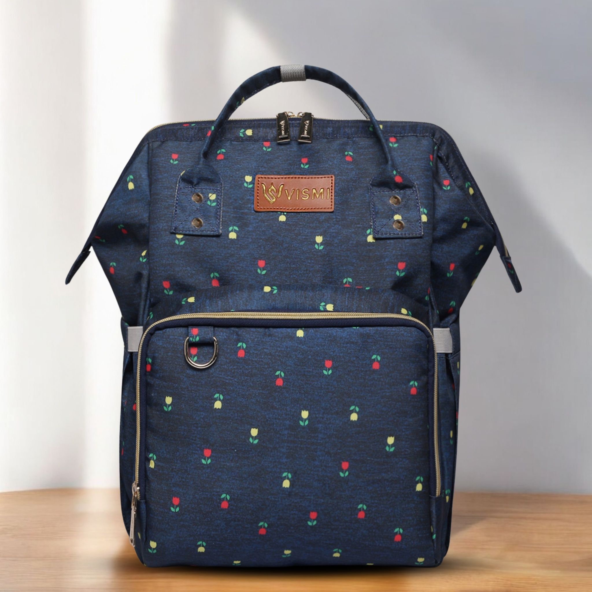 VISMIINTREND Diaper Backpack for Mother | Water Resistant | Anti Theft | Maternity Travel Backpack | Baby Shower Gift for | Girl | Boy 