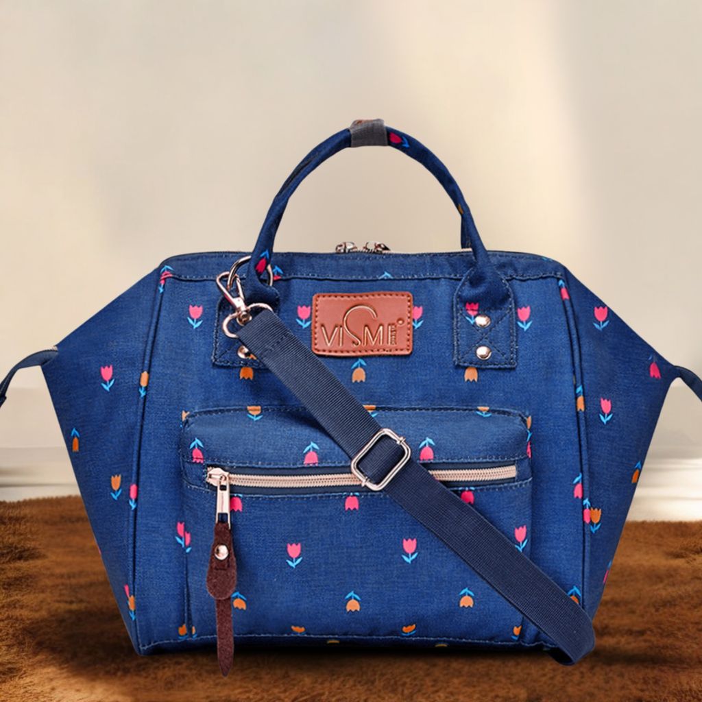 VISMIINTREND Diaper Bags for Mom | Travel Maternity Backpack Bags | Water Resistant | Premium Oxford Fabric | Gifts for Mom to Be | Baby Shower Gift