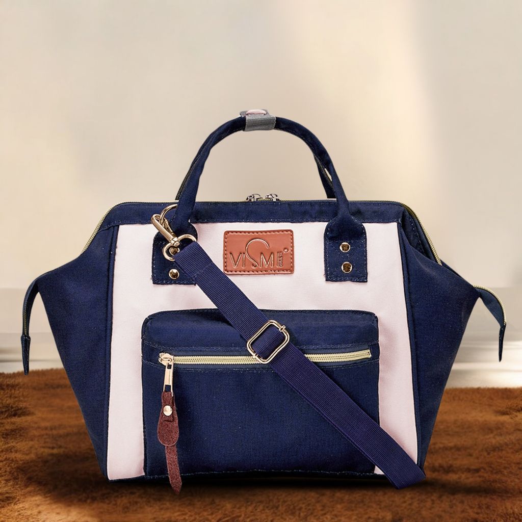 VISMIINTREND Diaper Bags for Mom | Travel Maternity Backpack Bags | Water Resistant | Premium Oxford Fabric | Gifts for Mom to Be | Baby Shower Gift