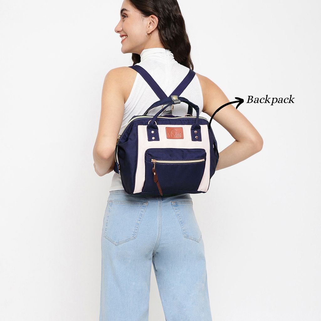 VISMIINTREND Diaper Bags for Mom | Travel Maternity Backpack Bags | Water Resistant | Premium Oxford Fabric | Gifts for Mom to Be | Baby Shower Gift