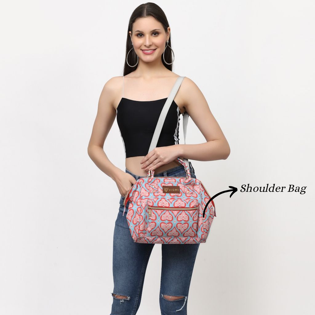 VISMIINTREND Diaper Bags for Mom | Travel Maternity Backpack Bags | Water Resistant | Premium Oxford Fabric | Gifts for Mom to Be | Baby Shower Gift