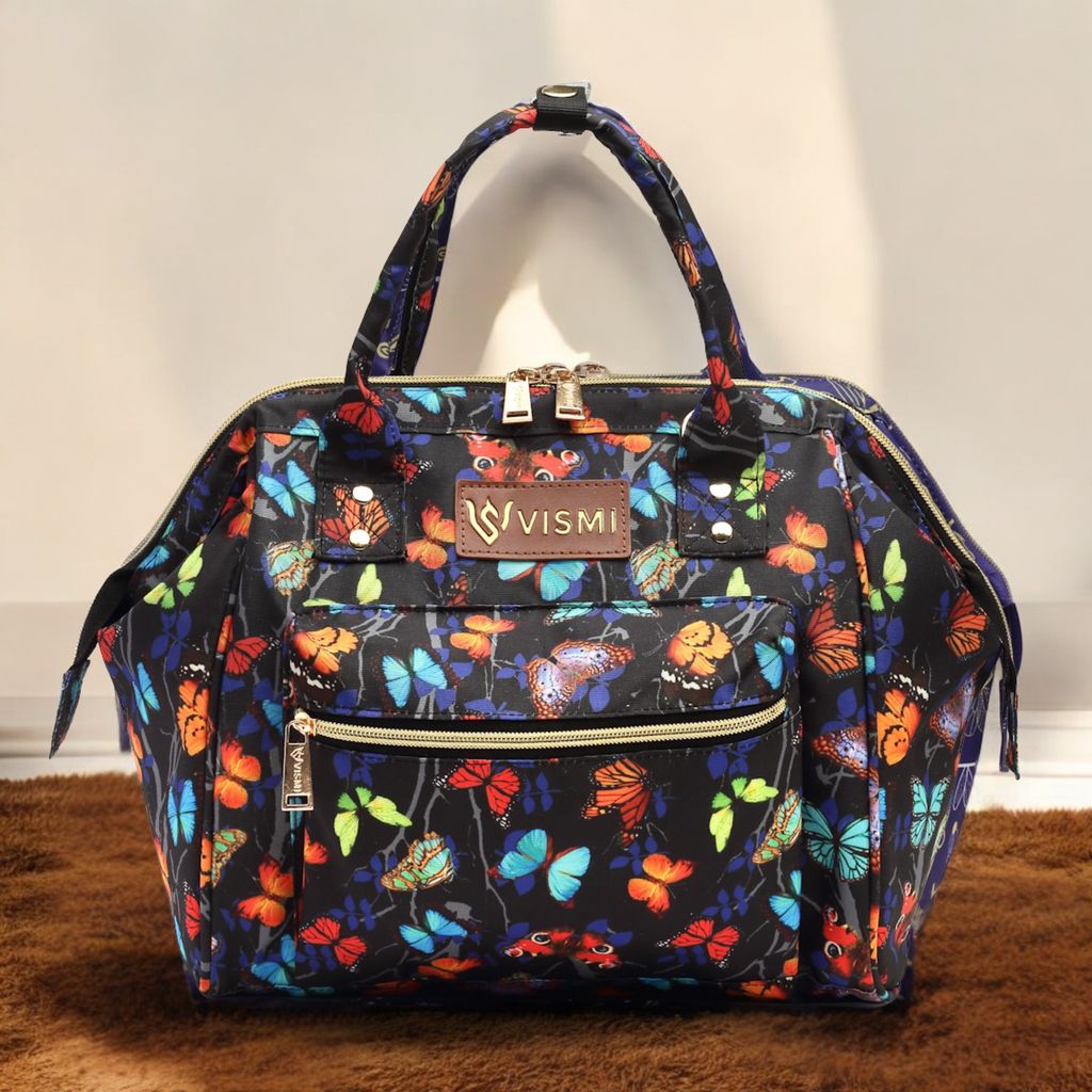 VISMIINTREND Diaper Bags for Mom | Travel Maternity Backpack Bags | Water Resistant | Premium Oxford Fabric | Gifts for Mom to Be | Baby Shower Gift