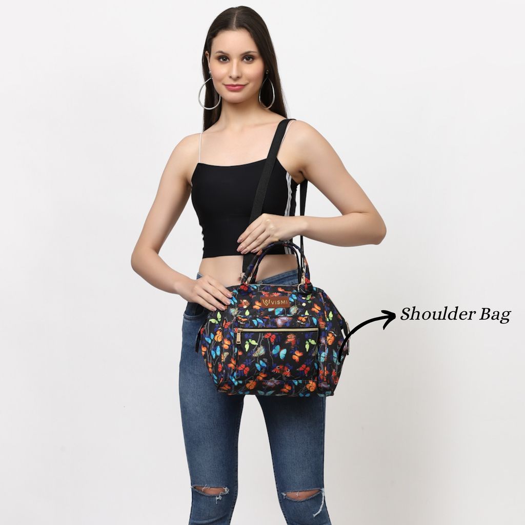 VISMIINTREND Diaper Bags for Mom | Travel Maternity Backpack Bags | Water Resistant | Premium Oxford Fabric | Gifts for Mom to Be | Baby Shower Gift