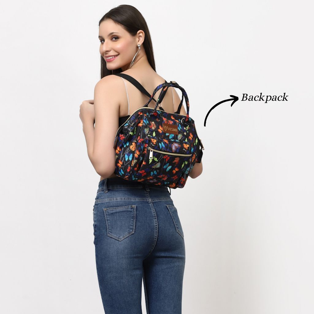 VISMIINTREND Diaper Bags for Mom | Travel Maternity Backpack Bags | Water Resistant | Premium Oxford Fabric | Gifts for Mom to Be | Baby Shower Gift