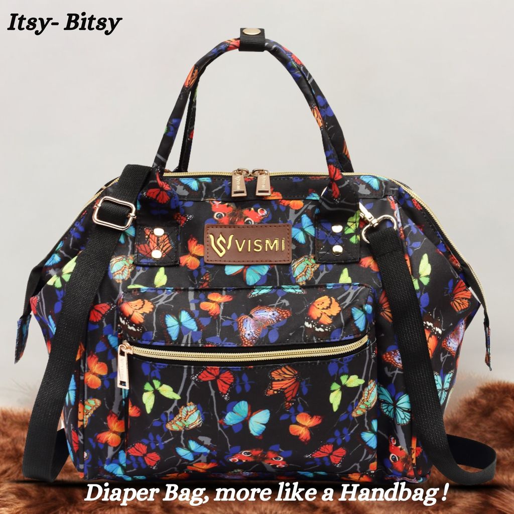 VISMIINTREND Diaper Bags for Mom | Travel Maternity Backpack Bags | Water Resistant | Premium Oxford Fabric | Gifts for Mom to Be | Baby Shower Gift