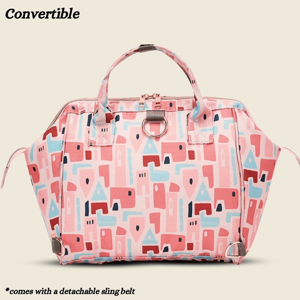 VISMIINTREND Diaper Bags for Mom | Travel Maternity Backpack Bags | Water Resistant | Premium Oxford Fabric | Gifts for Mom to Be | Baby Shower Gift