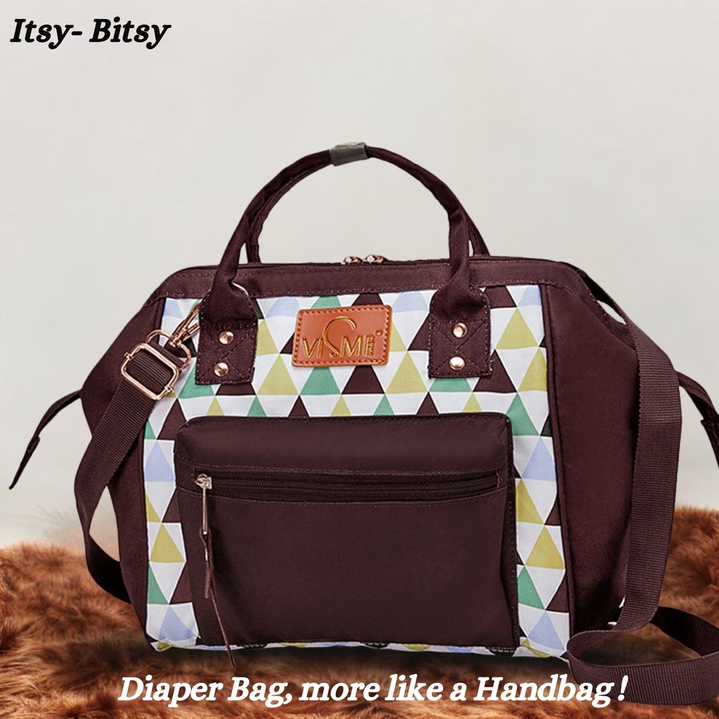 VISMIINTREND Diaper Bags for Mom | Travel Maternity Backpack Bags | Water Resistant | Premium Oxford Fabric | Gifts for Mom to Be | Baby Shower Gift