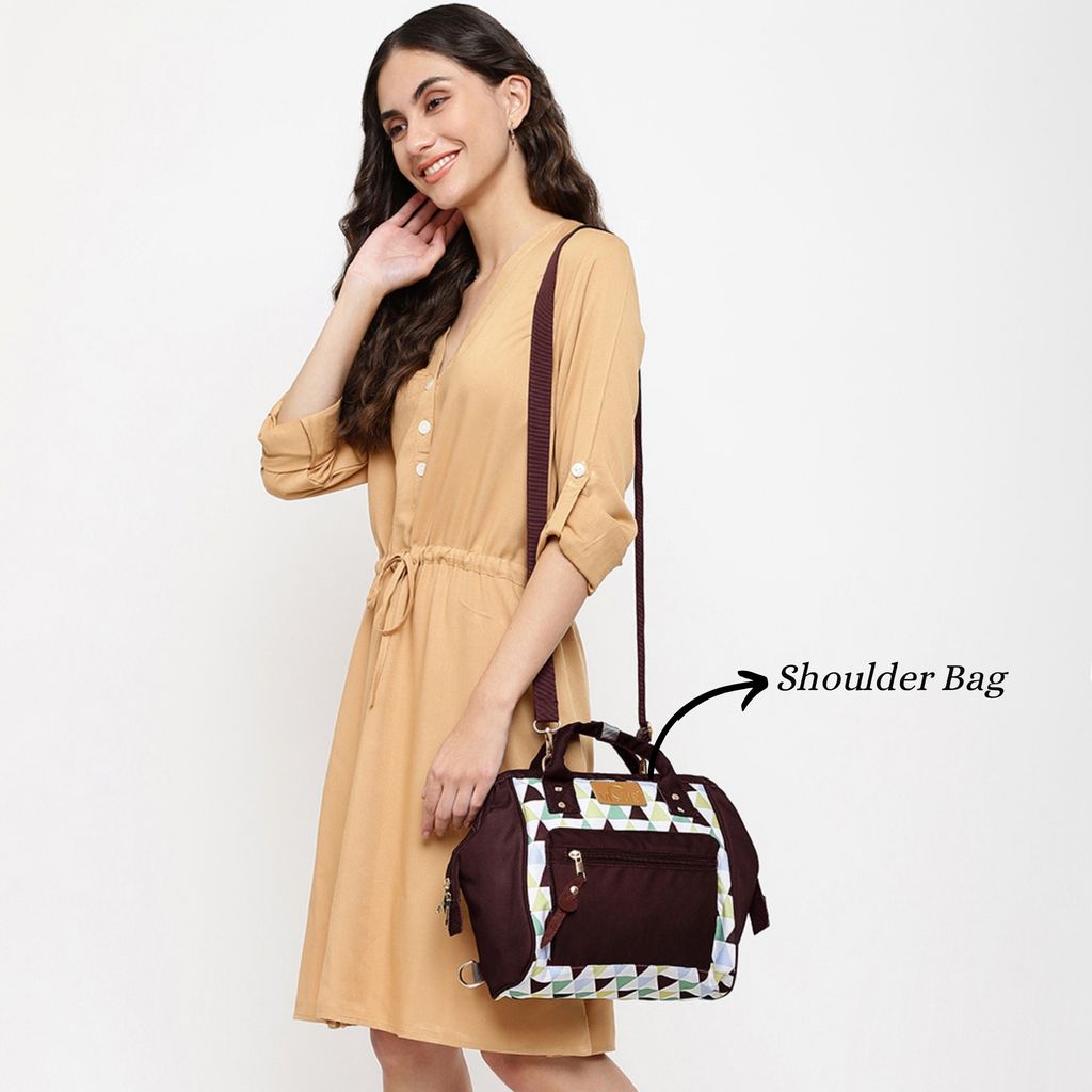 VISMIINTREND Diaper Bags for Mom | Travel Maternity Backpack Bags | Water Resistant | Premium Oxford Fabric | Gifts for Mom to Be | Baby Shower Gift