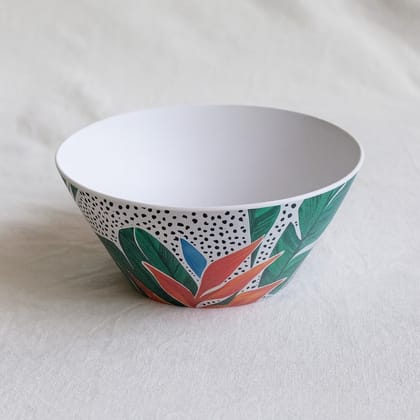 ECOCASK Bamboo Curry Bowl | Eco-Friendly Serving Bowl for Indian Meals | Handmade Organic Tableware
