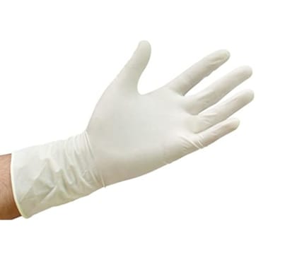 STOE Latex Examination Gloves (Pack of 100 Pcs)
