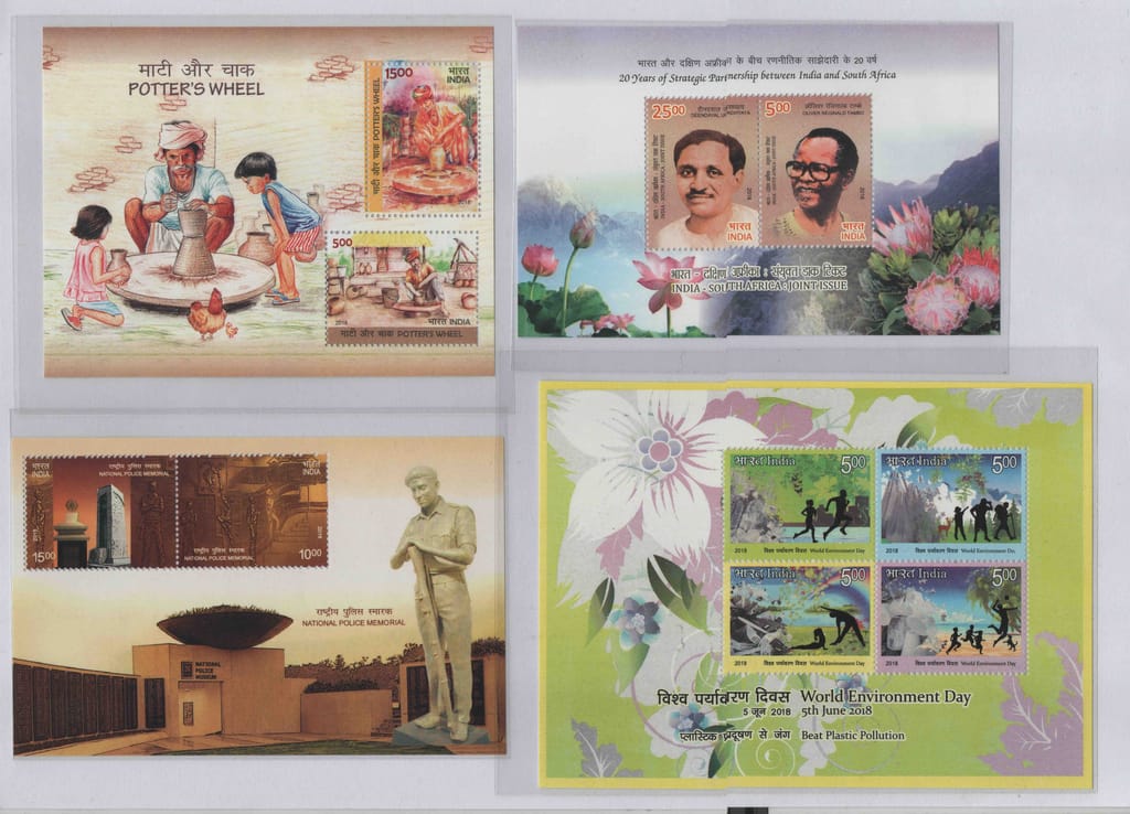 Shobhaphila's Miniature Year Pack Stamps 2018 ( 23 Nos.) - Stationery | Buy online on ZillyBuy