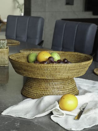 Rattan Fruit Bowl (M)