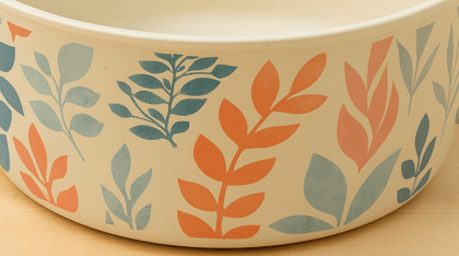 ECOCASK Premium Bamboo Kitchen Bowl | Eco-Friendly Large Serving & Mixing Bowl