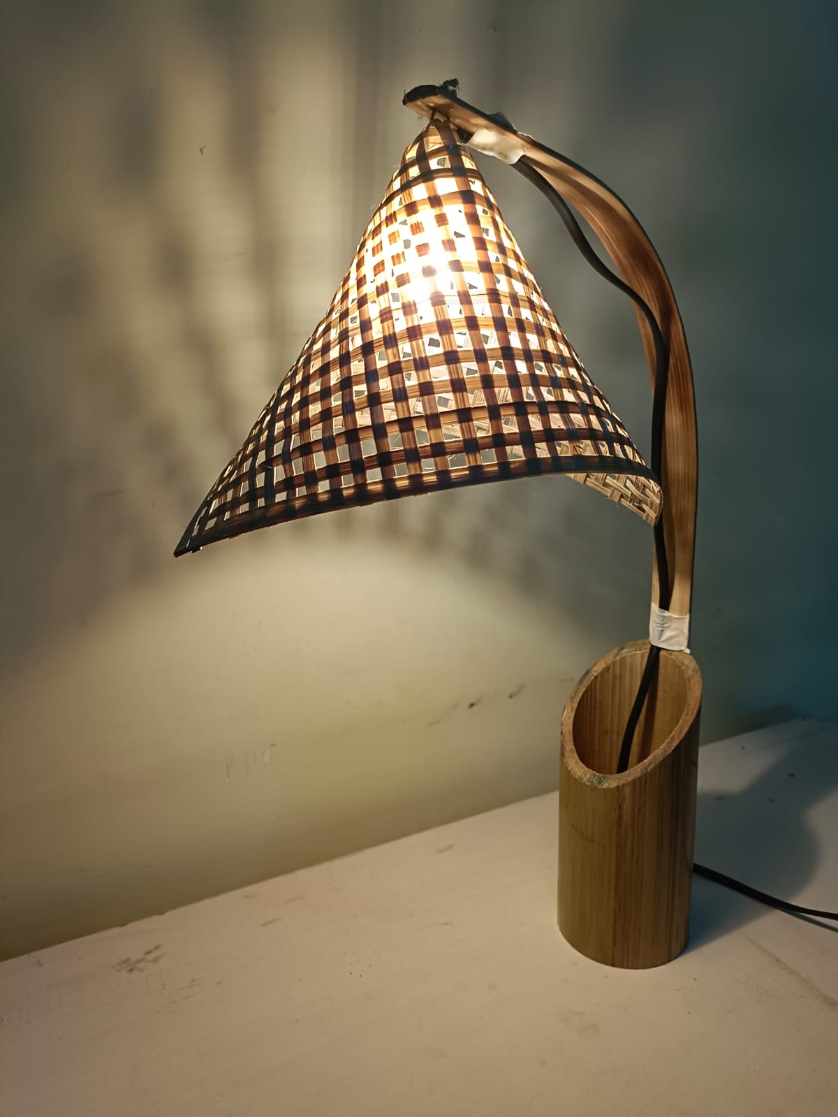 Bamboo lamp