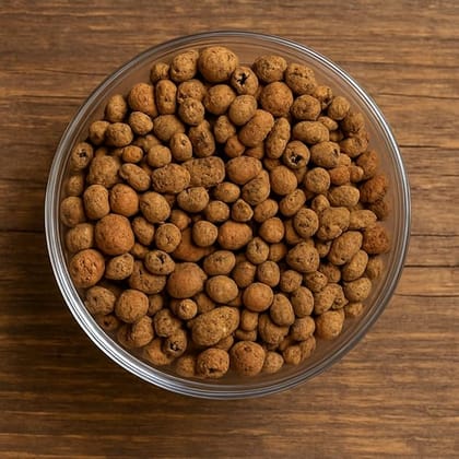 ECOCASK Natural Clay Balls Box Of 200 grams Used as Soil Substitute - Orchid Flower Clay balls