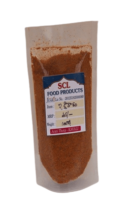 KAVALI SCL Food Products Idli Karam Powder 100g - Authentic South Indian Spicy Chutney Podi