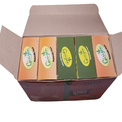 NLR URBAN Girijan GCC Turmeric Soap (5 x 125g) - Natural Purity, TFM 76%,